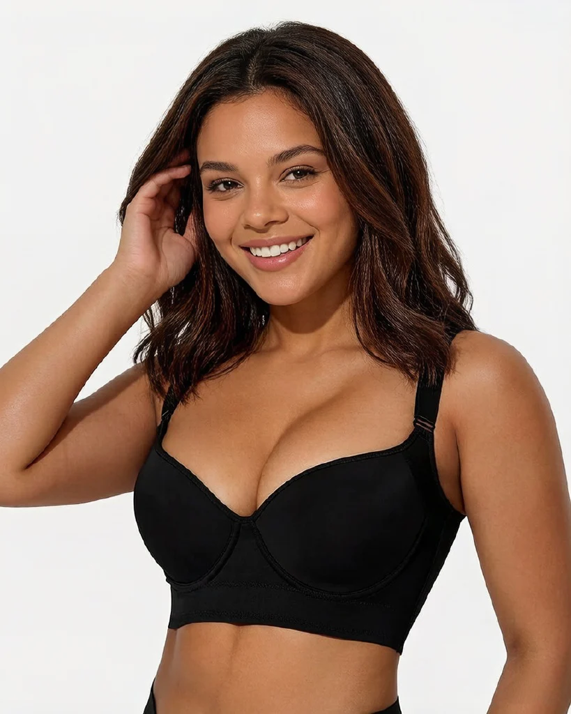 Full Coverage Comfort Bra with Back Smoothing - Image 4