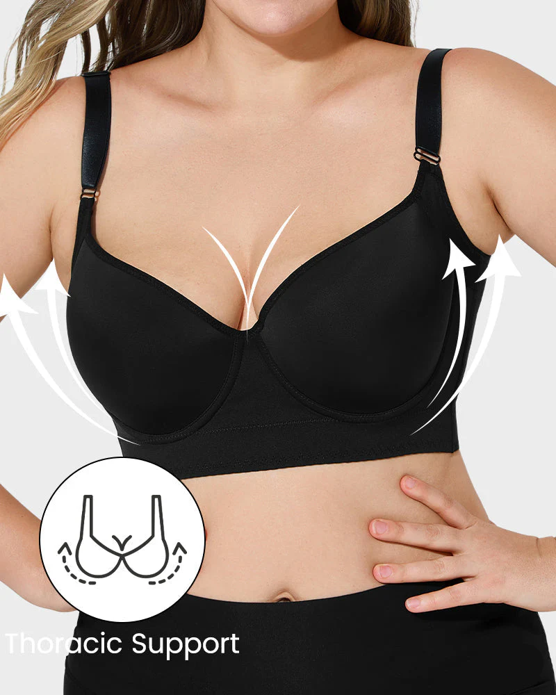 Full Coverage Comfort Bra with Back Smoothing - Image 5