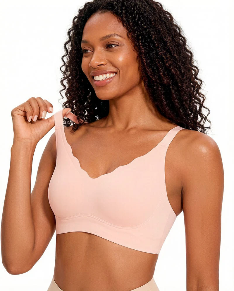 Seamless Comfort Smoothing Push Up Bra - Image 2