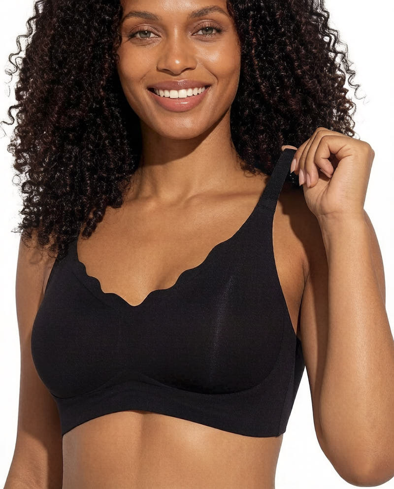 Seamless Comfort Smoothing Push Up Bra - Image 6
