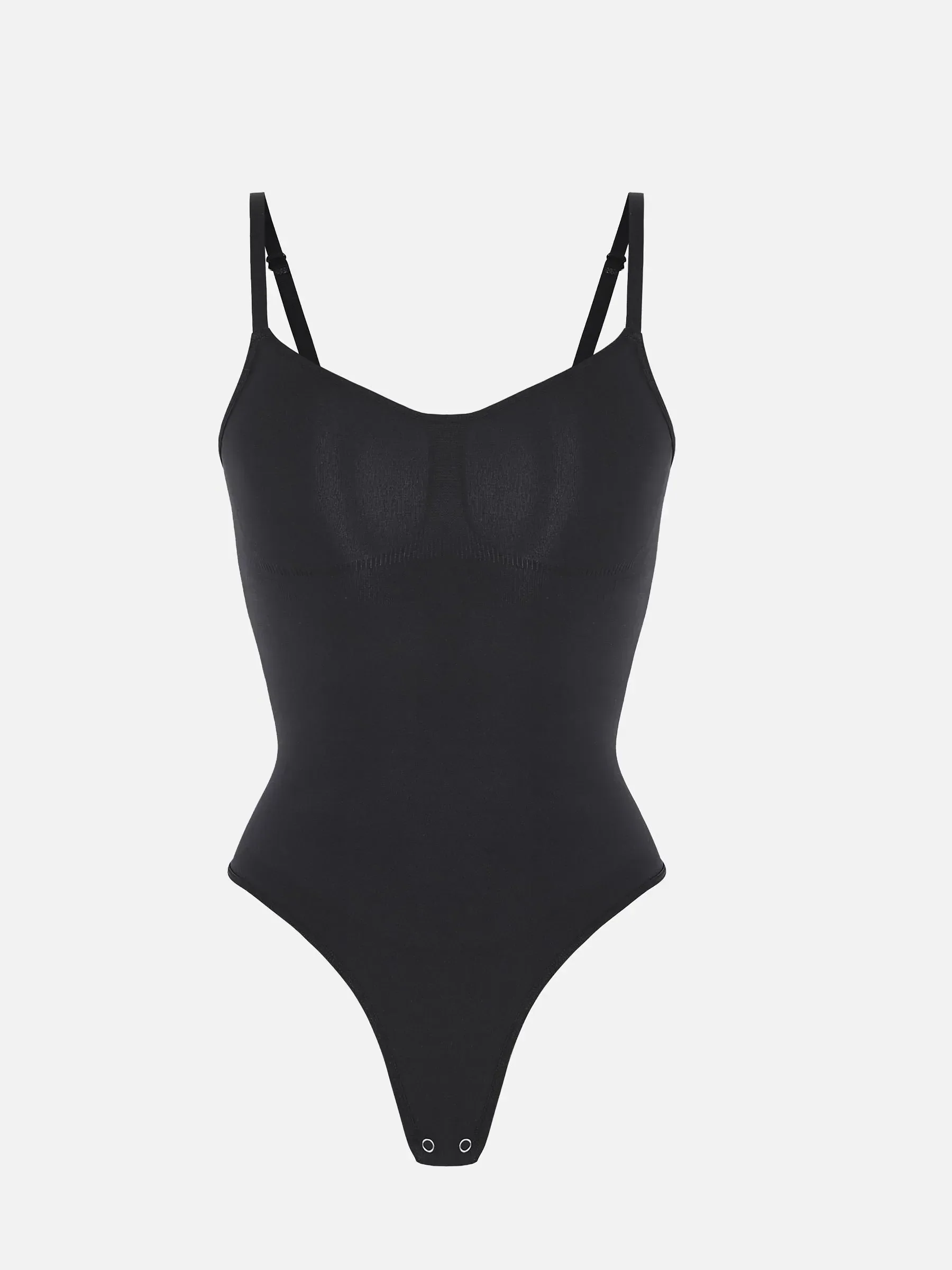 Seamless Covered Bust Jumpsuit Thong Bodysuit Fit - Image 11