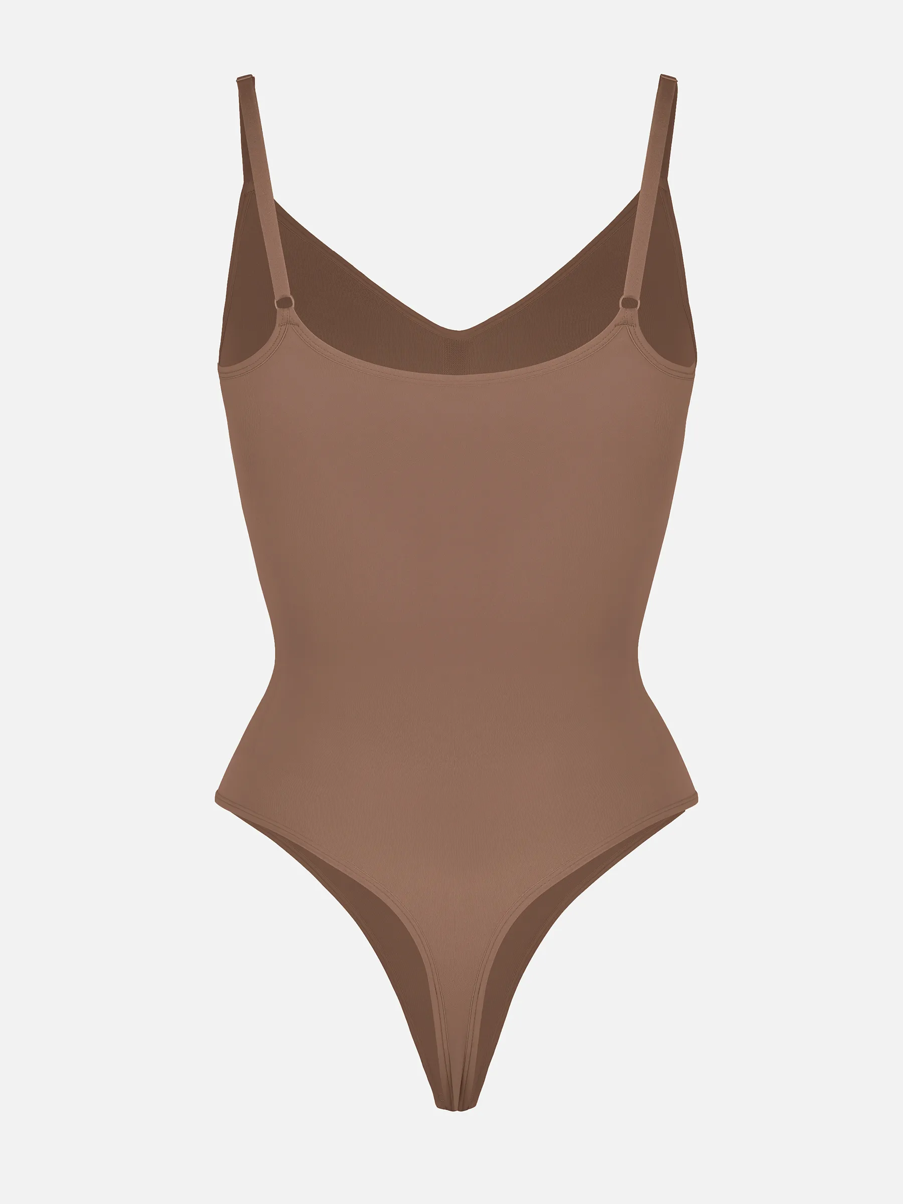 Seamless Covered Bust Jumpsuit Thong Bodysuit Fit - Image 19