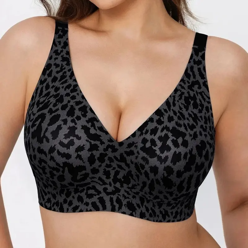 Deep V Seamless Wireless Push Up Bras for Women - Image 17