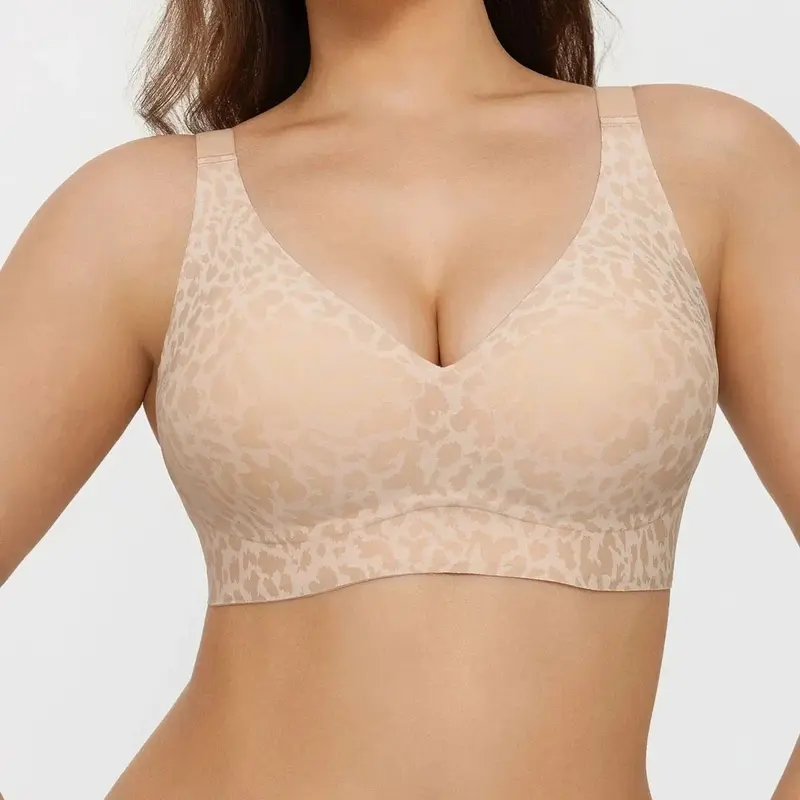 Deep V Seamless Wireless Push Up Bras for Women - Image 18