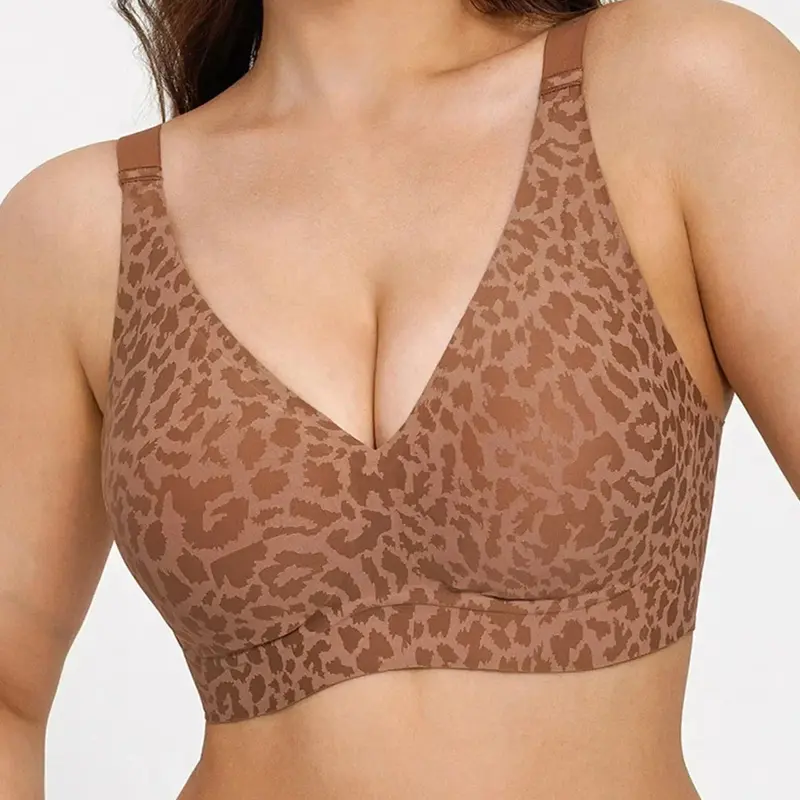 Deep V Seamless Wireless Push Up Bras for Women - Image 20