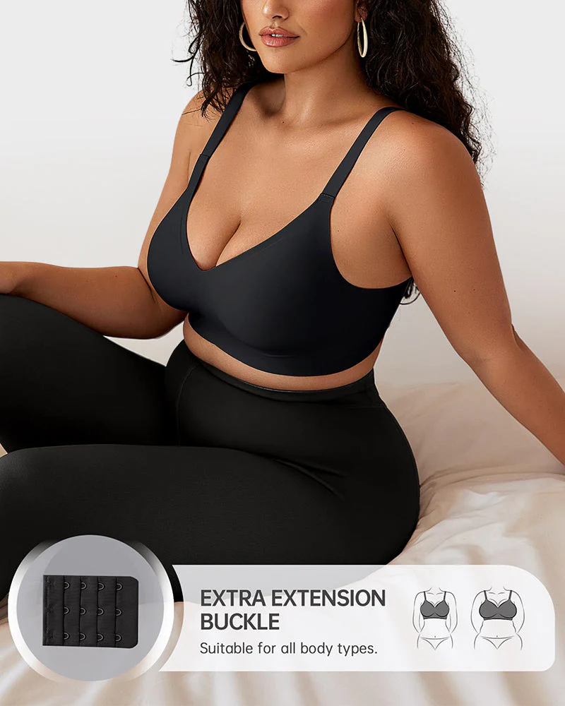 Seamless Deep V Push-Up Wireless Bra For Women - Image 9