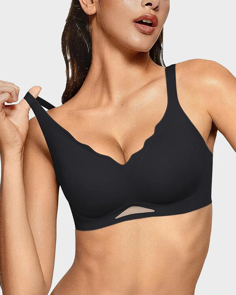 Seamless Soft Comfort Wireless Mesh Bra - Image 8