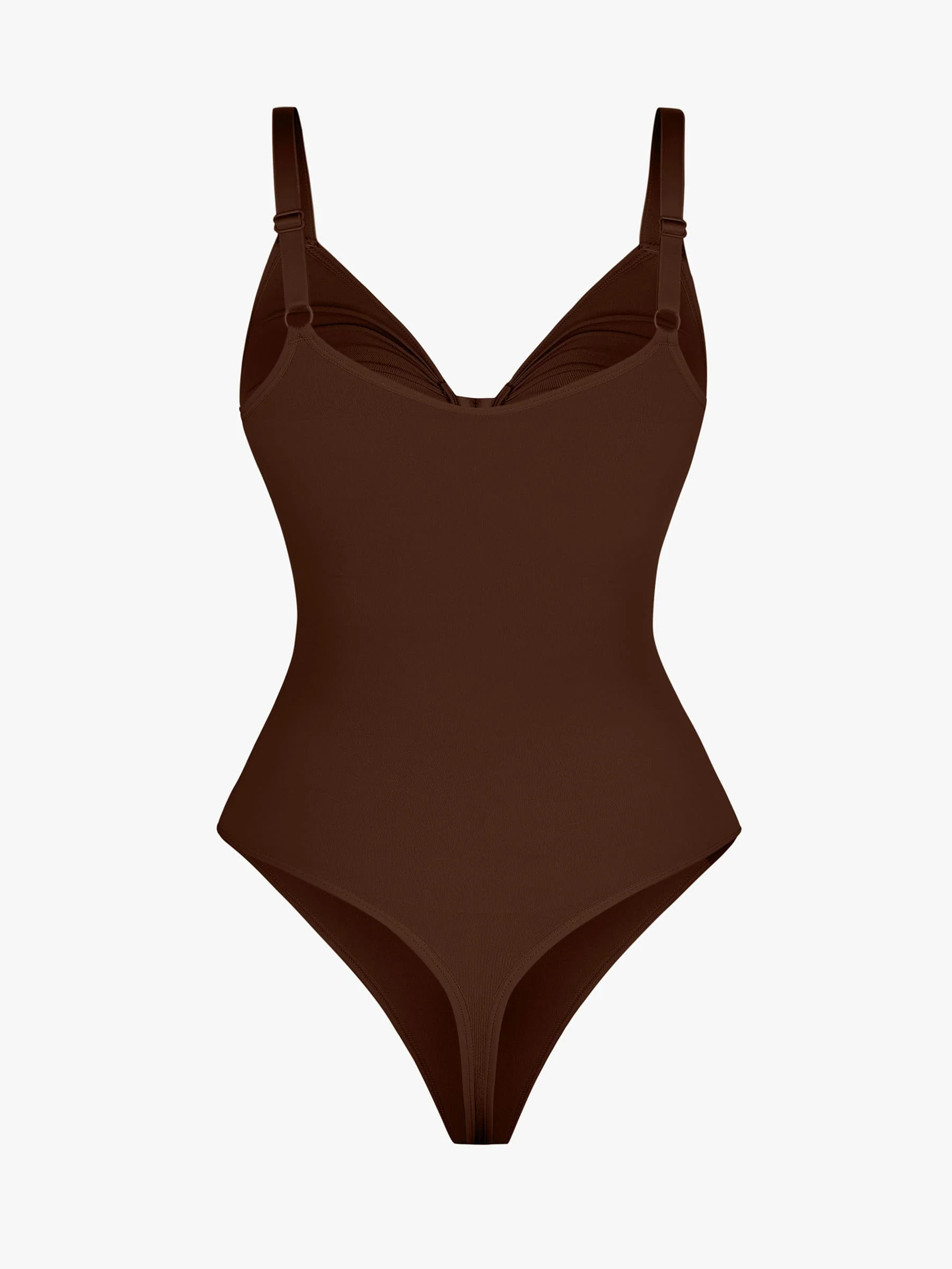 Shape-curve Tummy Control Seamless Zipper Shaping Bodysuit - Image 11