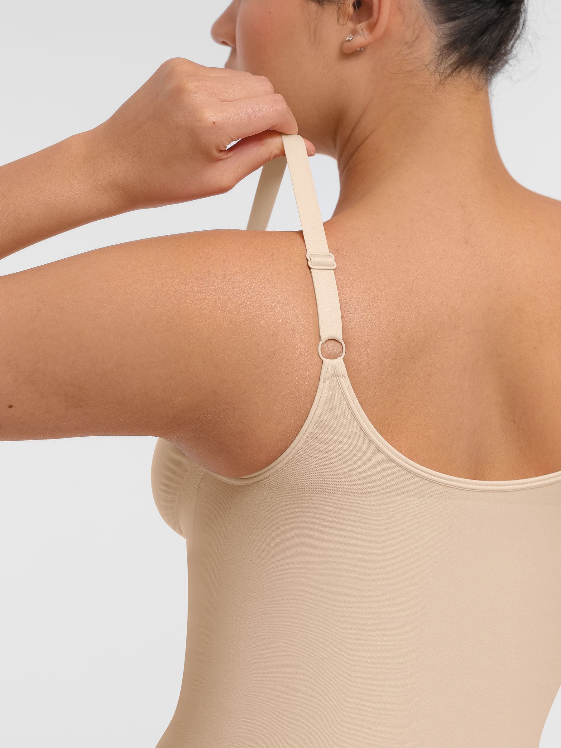 Shape-curve Tummy Control Seamless Zipper Shaping Bodysuit - Image 19