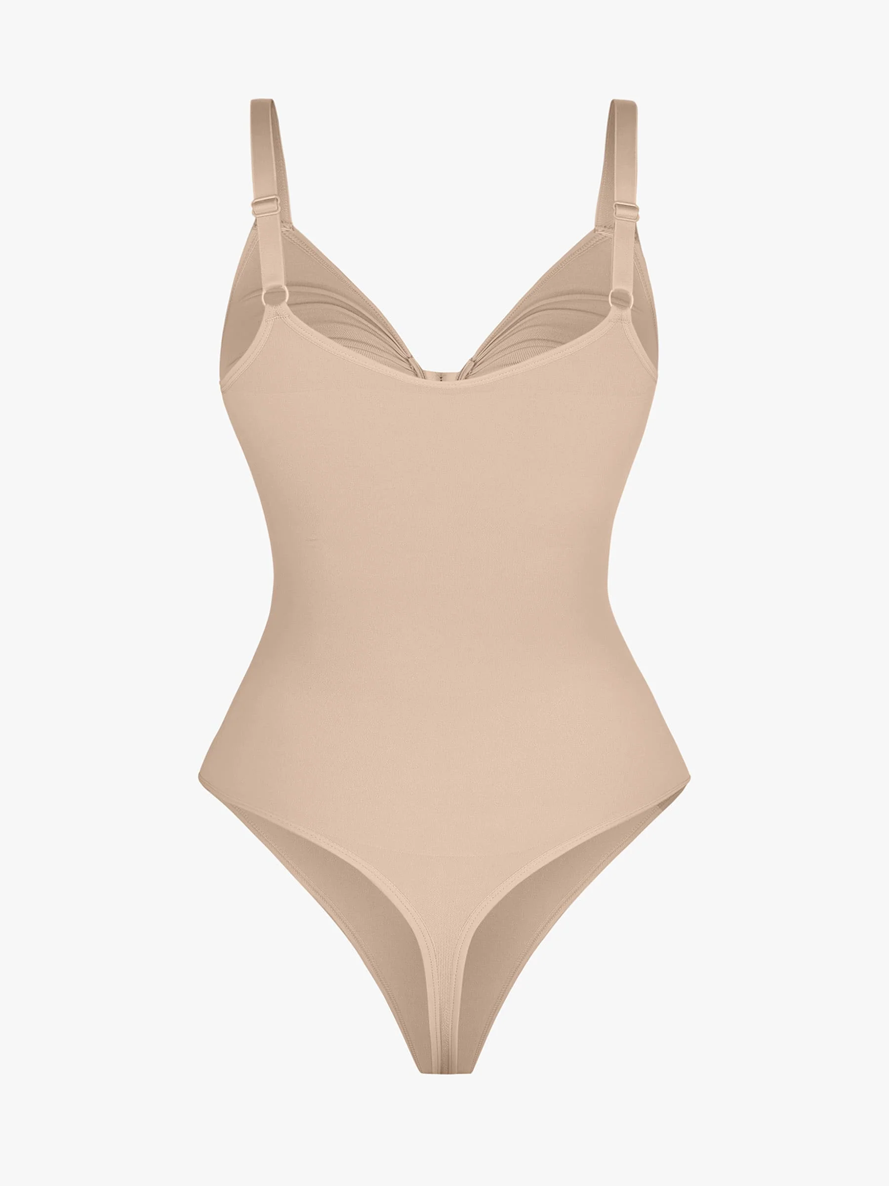 Shape-curve Tummy Control Seamless Zipper Shaping Bodysuit - Image 22