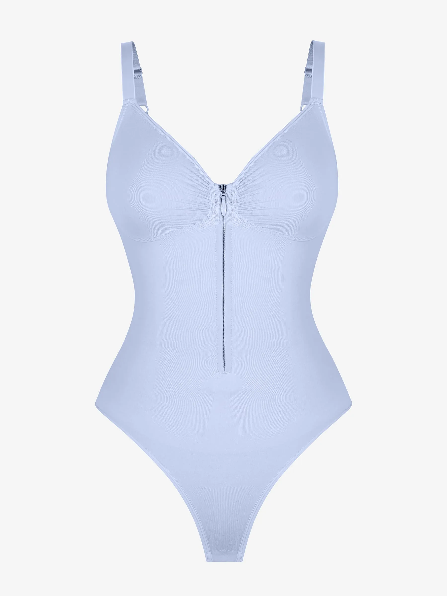 Shape-curve Tummy Control Seamless Zipper Shaping Bodysuit - Image 65