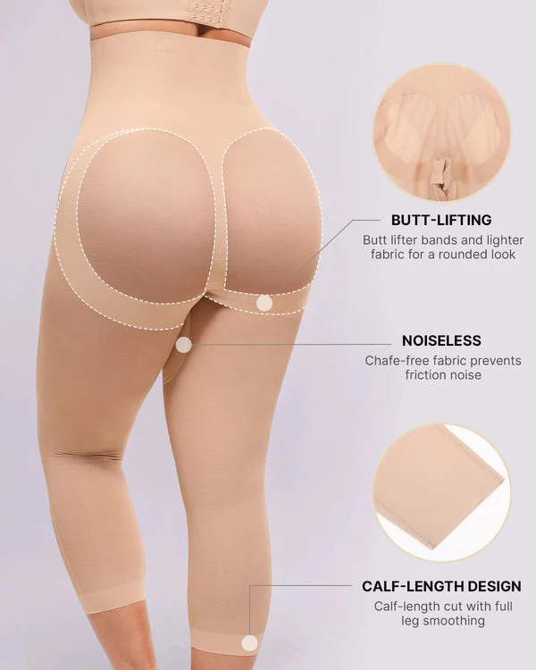 Shapecurve 3D Butt-Lifting Mesh Capri Tights - Image 18