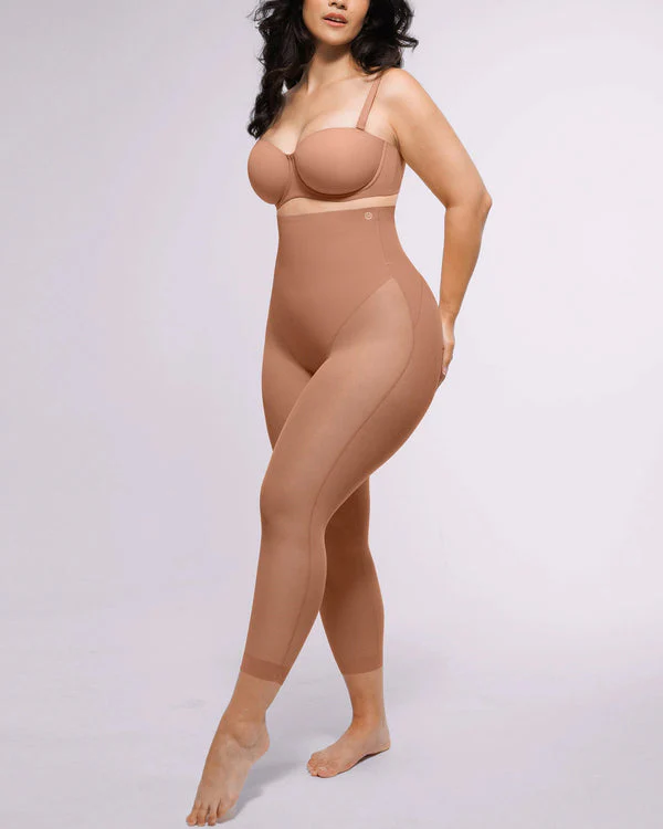 Shapecurve 3D Butt-Lifting Mesh Capri Tights - Image 26