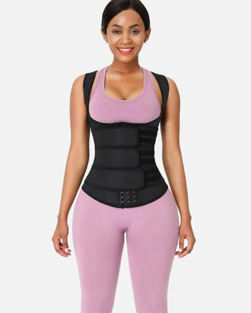 Shapecurve Plus Size Waist Trainer Vest - Image 3