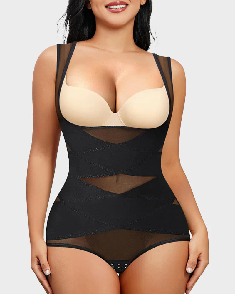 Shapecurve Shapewear Bodysuit Mesh Breathable, Invisible Tummy Control - Image 13