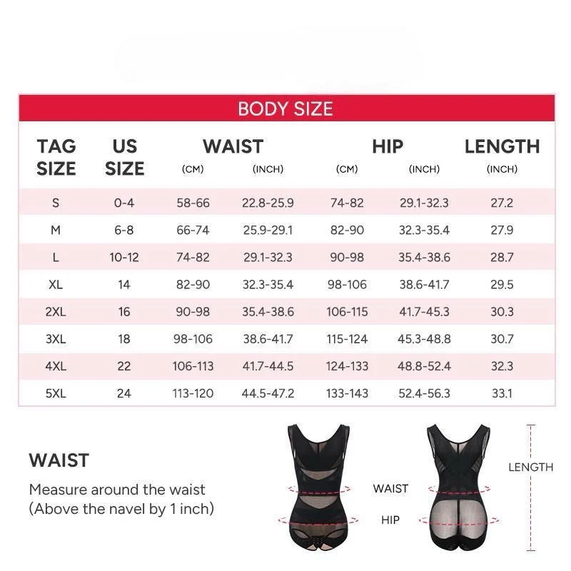 Shapecurve Shapewear Bodysuit Mesh Breathable, Invisible Tummy Control - Image 7