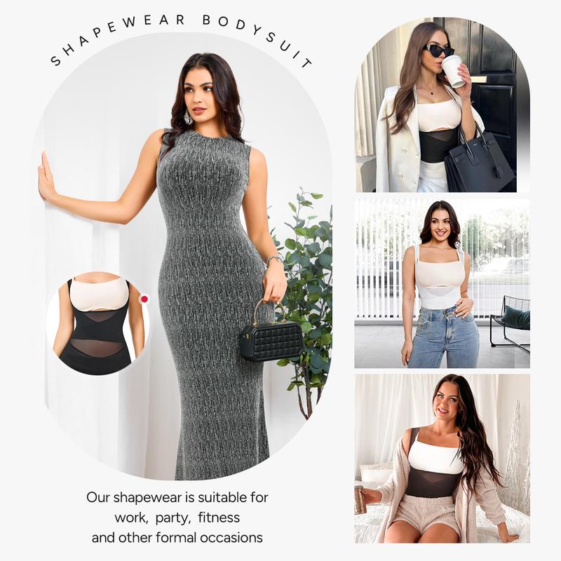 Shapecurve Shapewear Bodysuit Mesh Breathable, Invisible Tummy Control - Image 8