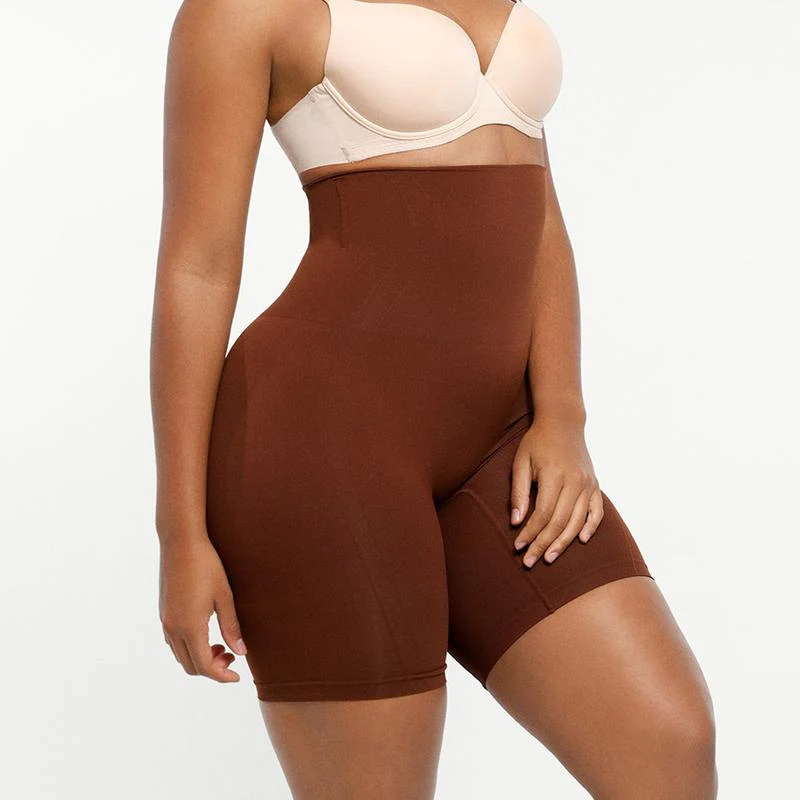 Shapewear Sculpting Shorts for Women Seamless High Waisted Body Shaper Thigh Slimming Underwear - Image 16