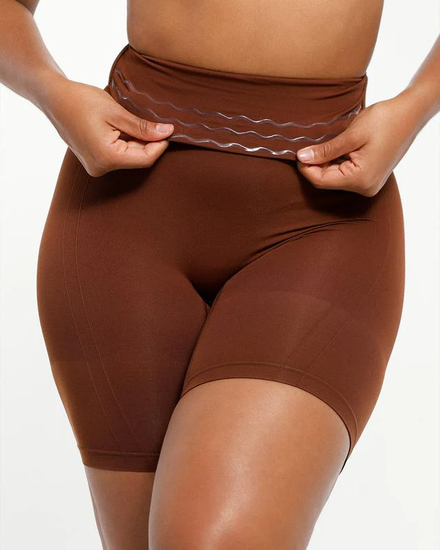 Shapewear Sculpting Shorts for Women Seamless High Waisted Body Shaper Thigh Slimming Underwear - Image 5