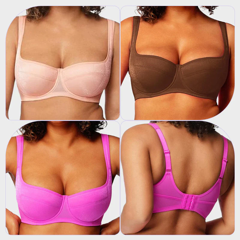 Lightly Padded Balconette Bra – Soft Fit & Natural Lift - Image 11