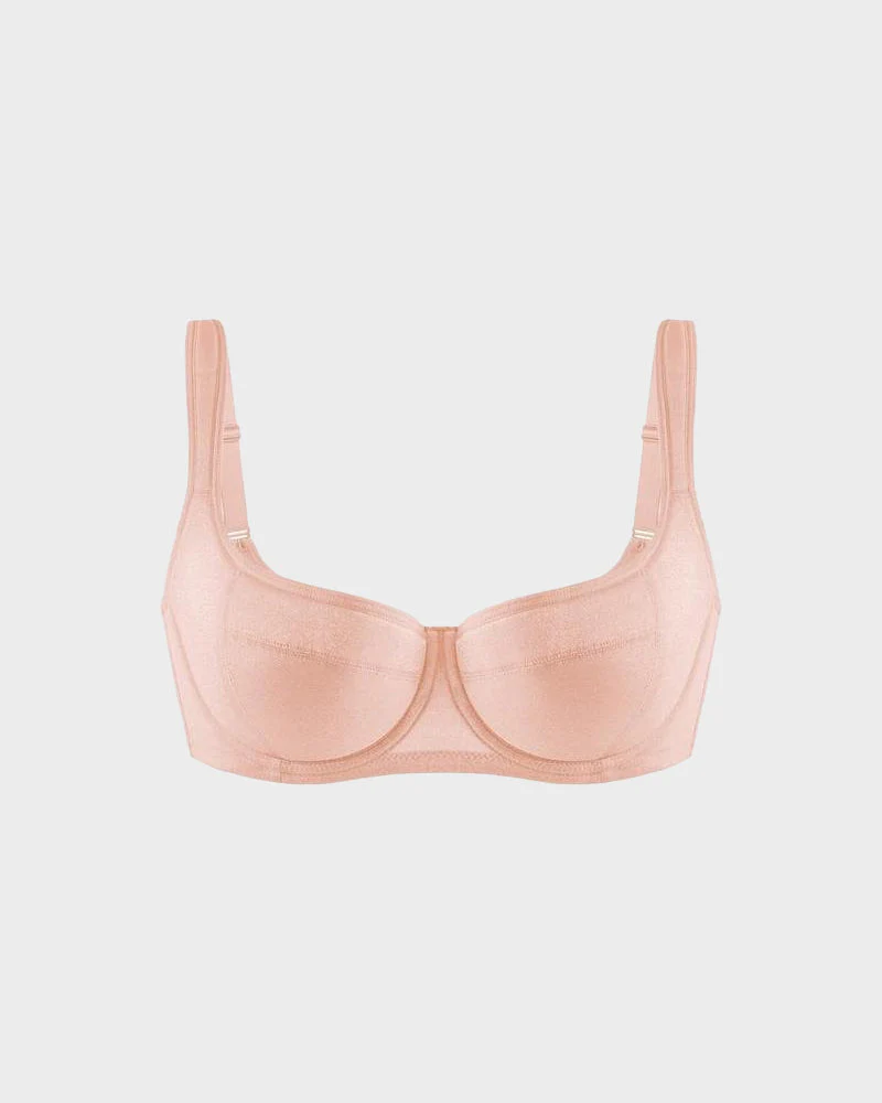 Lightly Padded Balconette Bra – Soft Fit & Natural Lift - Image 12
