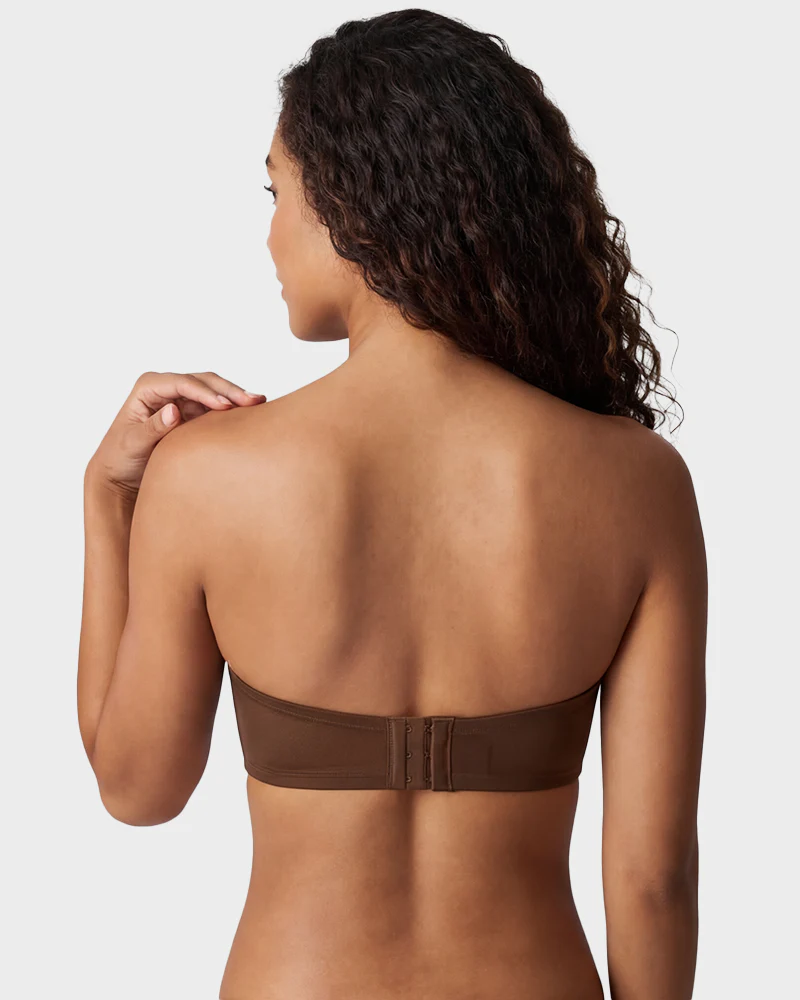 Strapless Mesh Bra with Underwire Lift and Sculpting Fit - Image 15