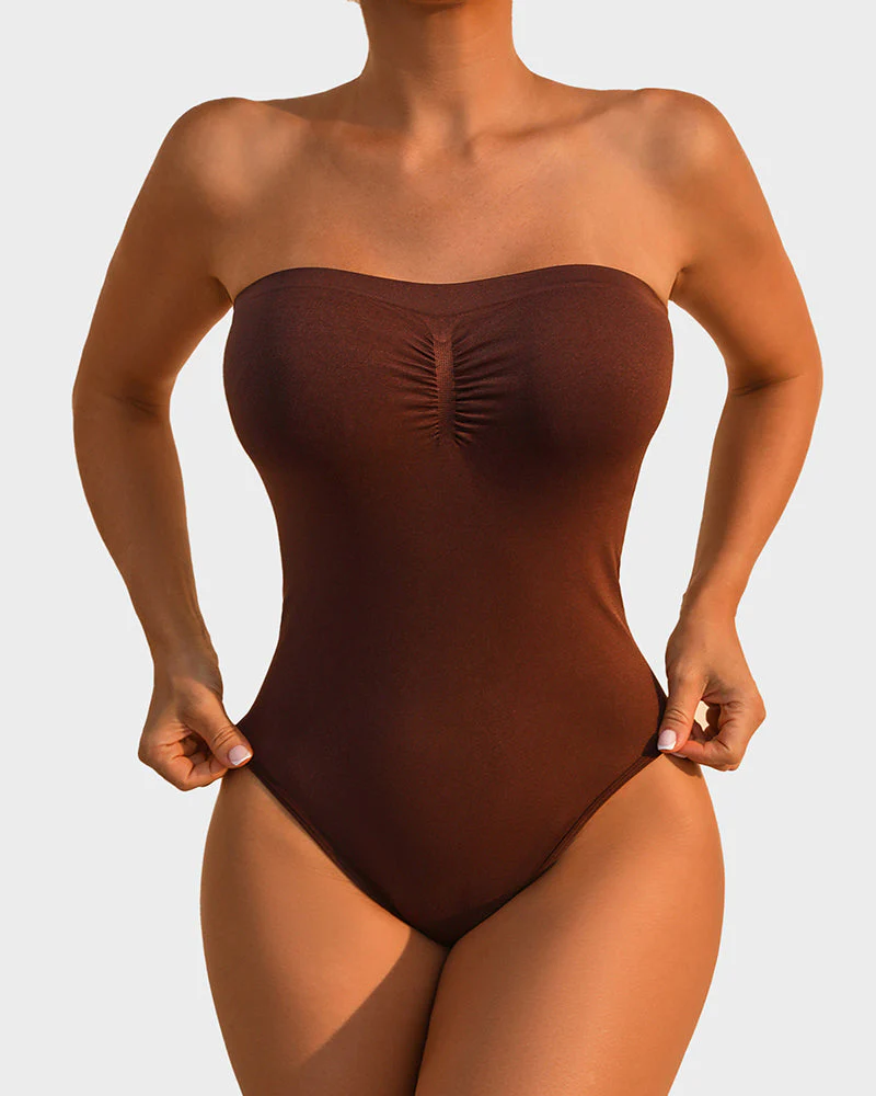 Strapless Tummy Control Sculpting Bodysuit - Image 5