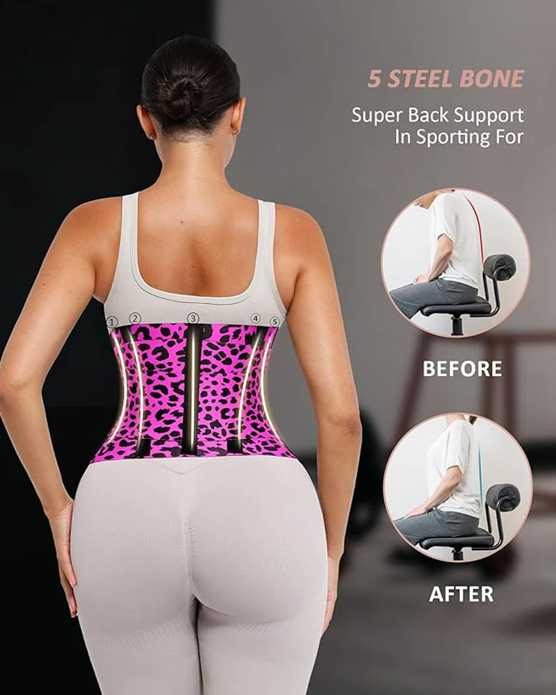 Triple Wrap Tummy Control Waist Trainer Belt - Image 8