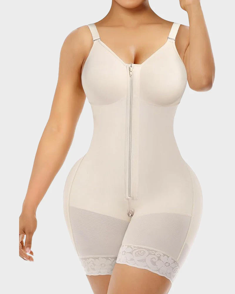 Tummy Control Butt Lifter Shaper with Zipper Crotch Fajas Colombianas - Image 3