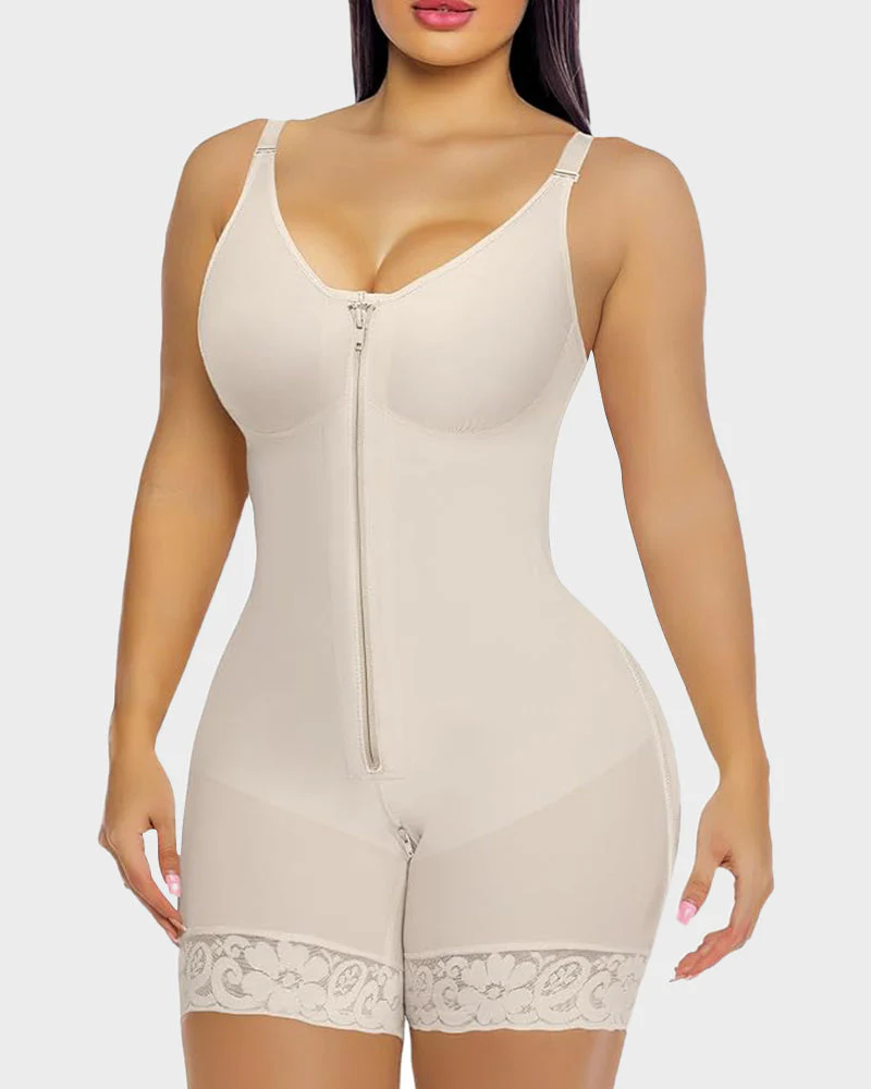 Tummy Control Butt Lifter Shaper with Zipper Crotch Fajas Colombianas - Image 5