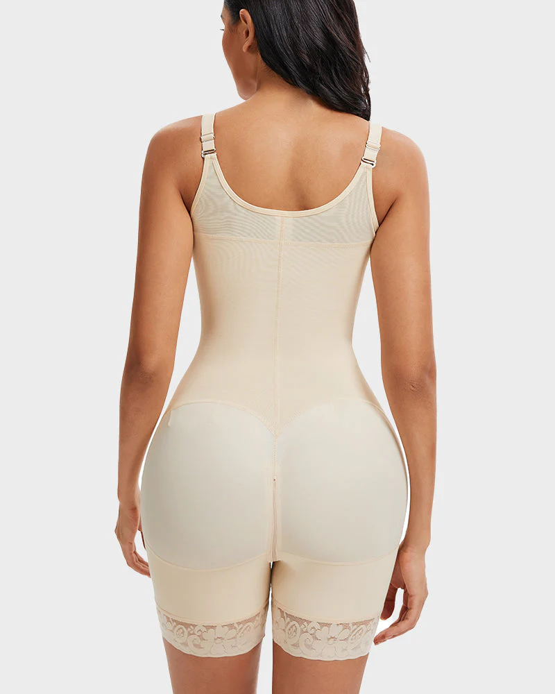 Tummy Control Butt Lifter Shaper with Zipper Crotch Fajas Colombianas - Image 8