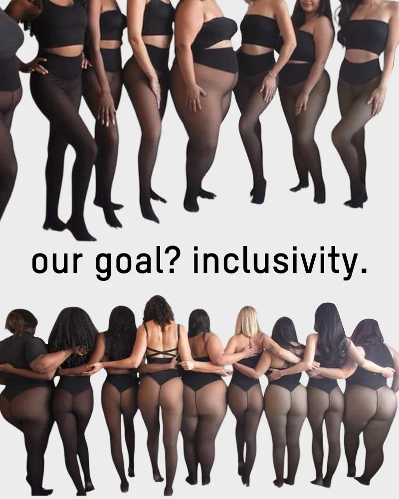 Viral One-Seam Shaping Fleece Tights - Image 7