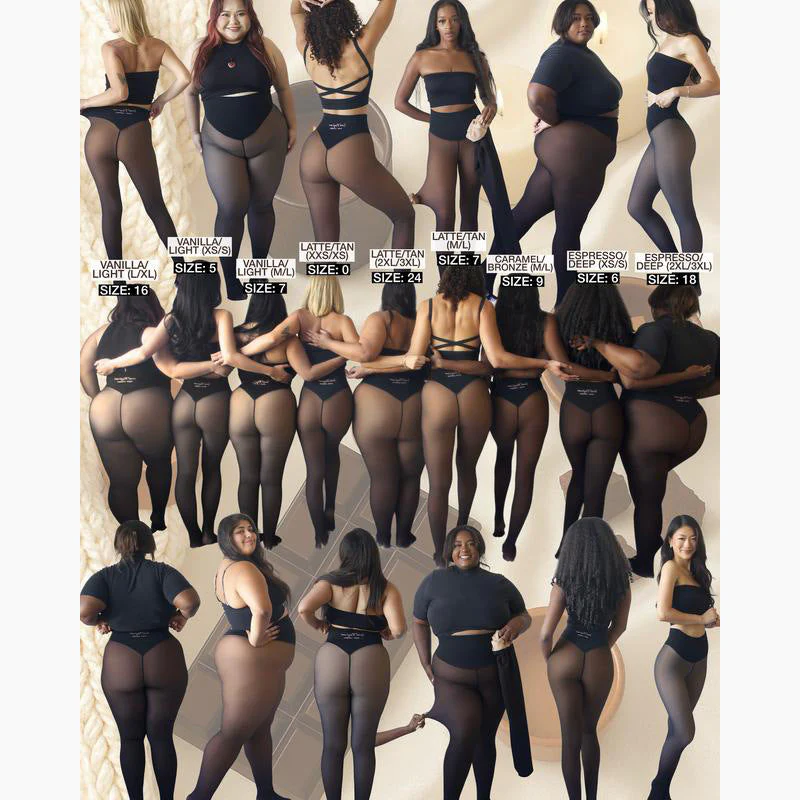 Viral One-Seam Shaping Fleece Tights - Image 8