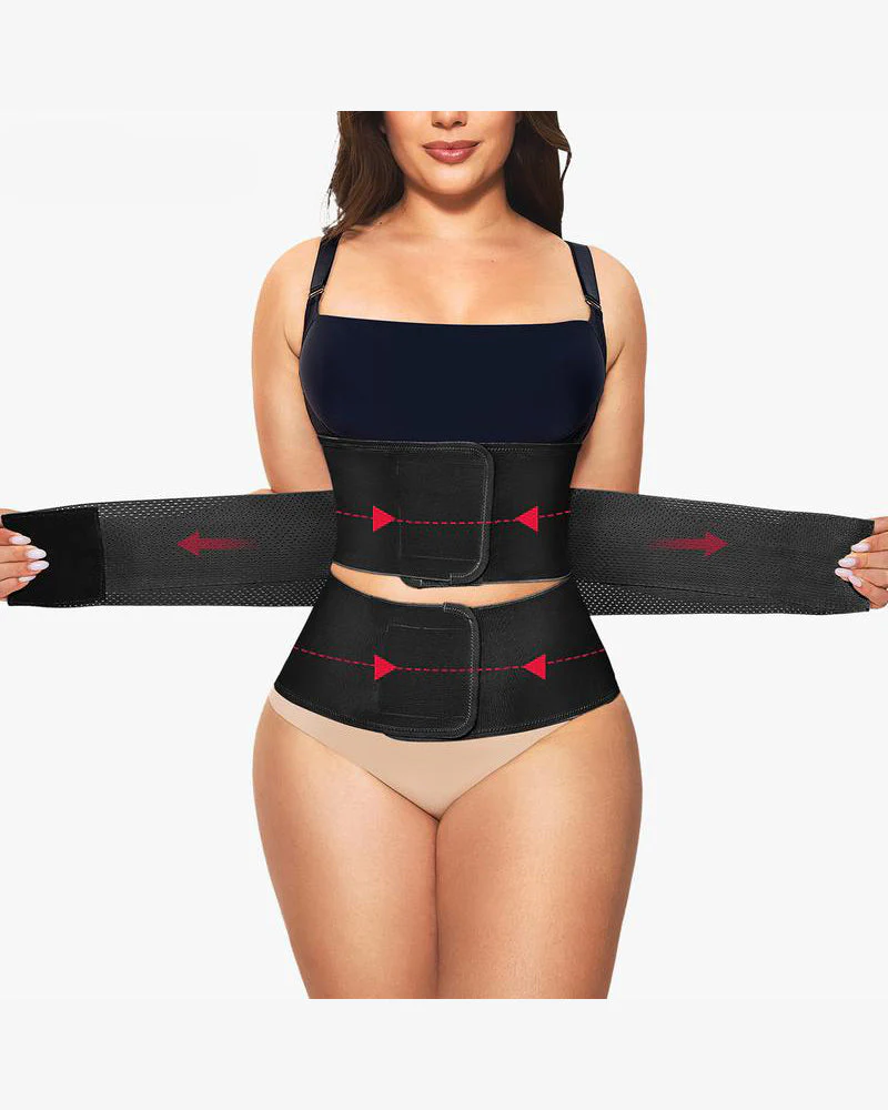 Women’s Triple-Belt Waist Trainer – Adjustable Compression Shapewear for Workout & Daily Support - Image 4