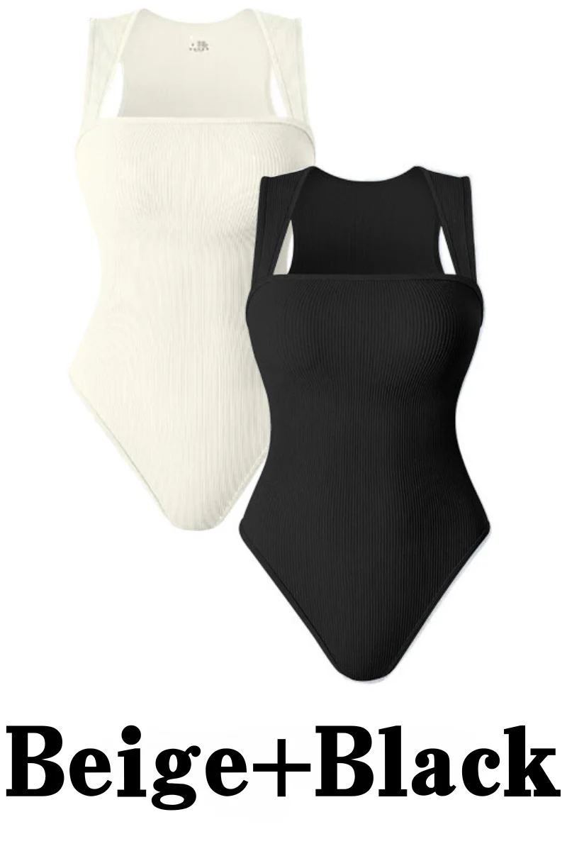 Sleeveless Tummy Control Tank Tops Bodysuits - Image 13