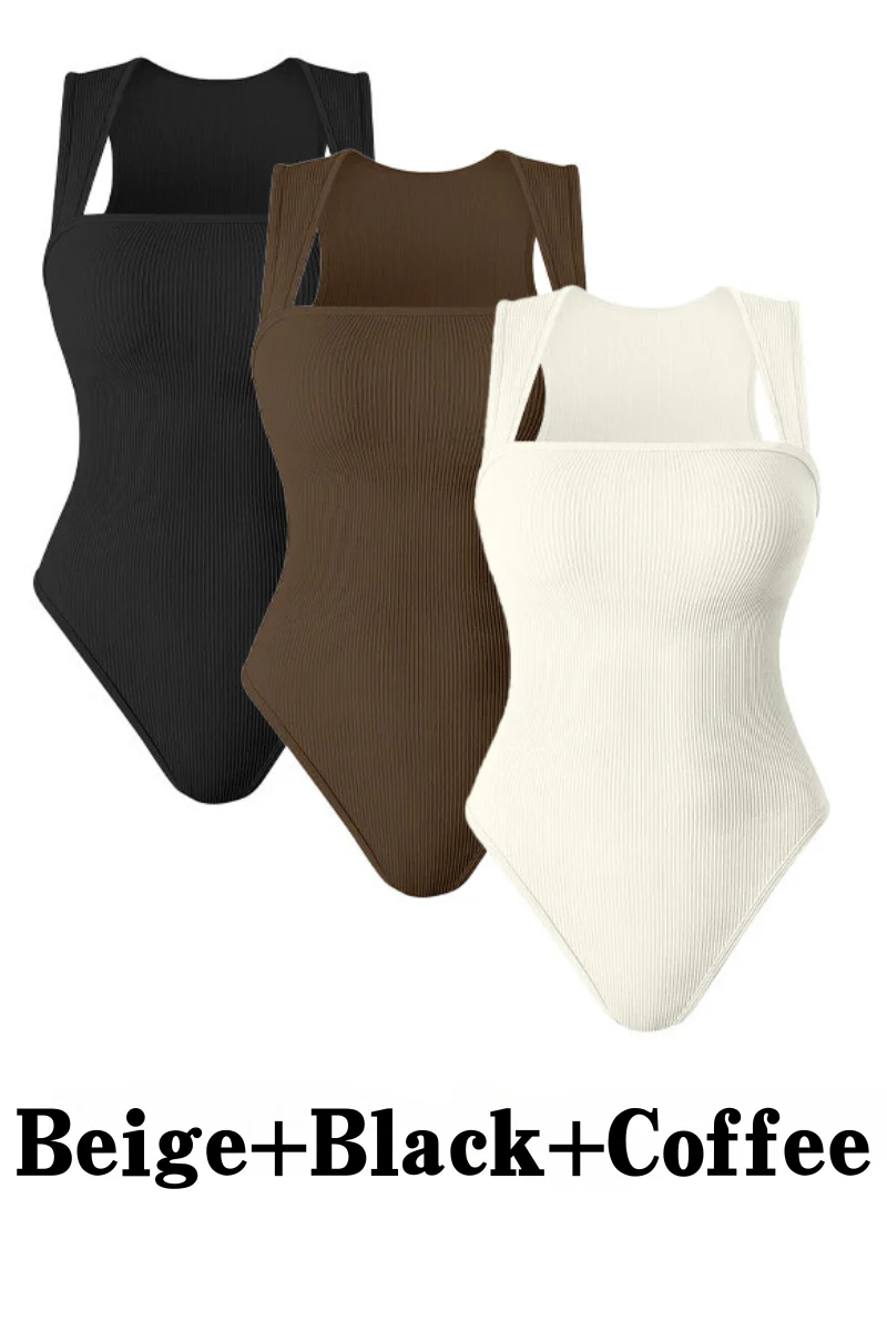 Sleeveless Tummy Control Tank Tops Bodysuits - Image 20
