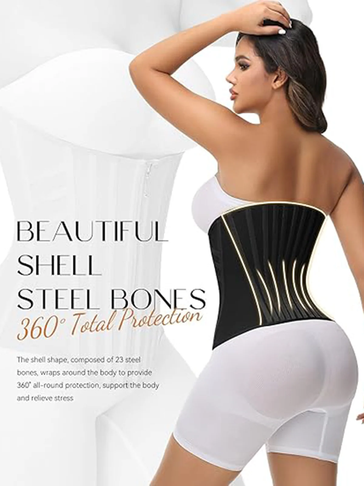 Women's Double Layer Pressure Waist And Abdomen Belt - Image 13