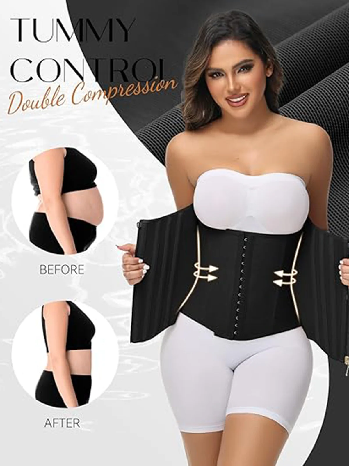 Women's Double Layer Pressure Waist And Abdomen Belt - Image 16