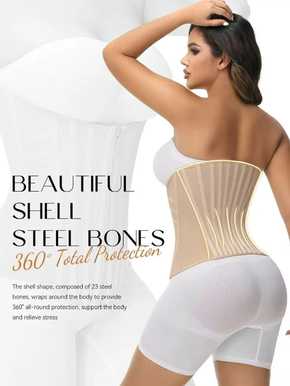 Women's Double Layer Pressure Waist And Abdomen Belt - Image 8