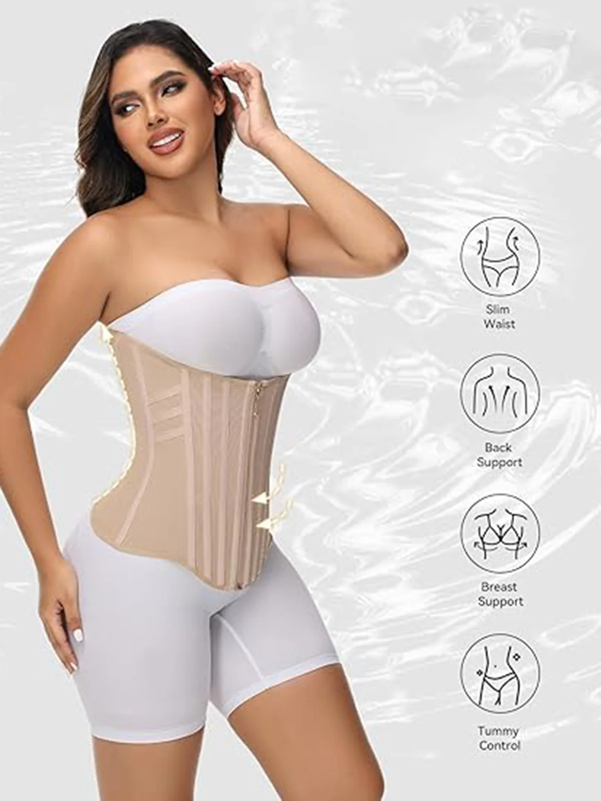Women's Double Layer Pressure Waist And Abdomen Belt - Image 9