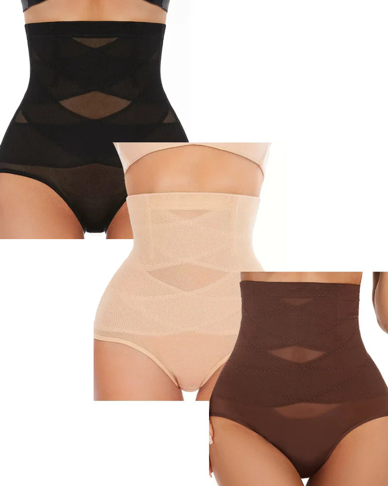 Women'S High-Waisted Shapewear Panties(3 pcs) - Image 24