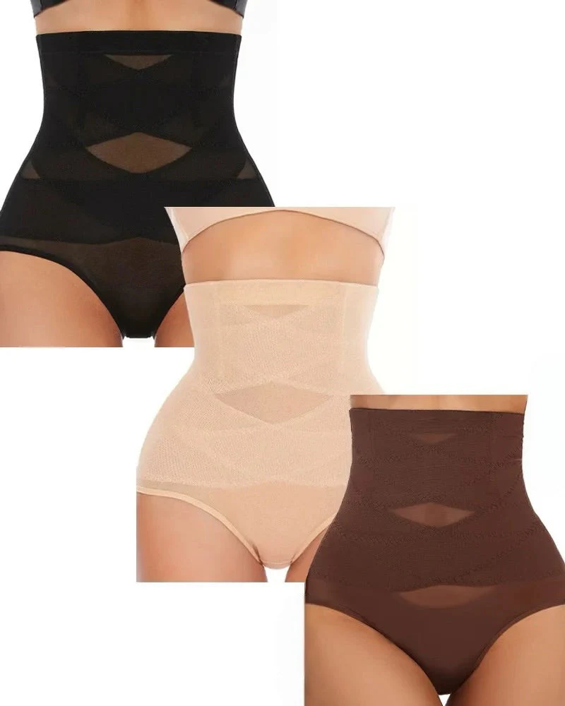 Women'S High-Waisted Shapewear Panties(3 pcs) - Image 26