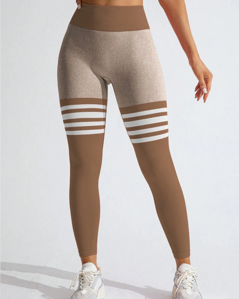 Scrunch Thigh-Highs Butt Lifting Workout Leggings - Image 10