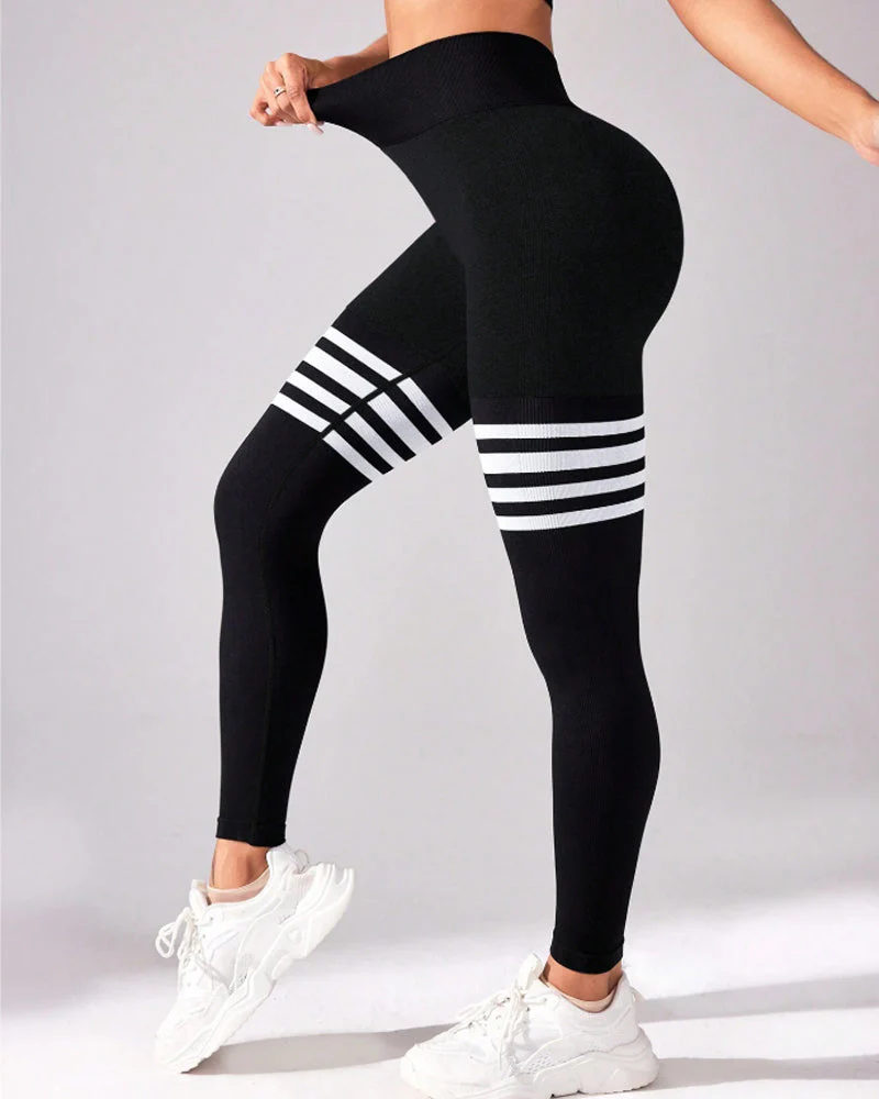 Scrunch Thigh-Highs Butt Lifting Workout Leggings - Image 27