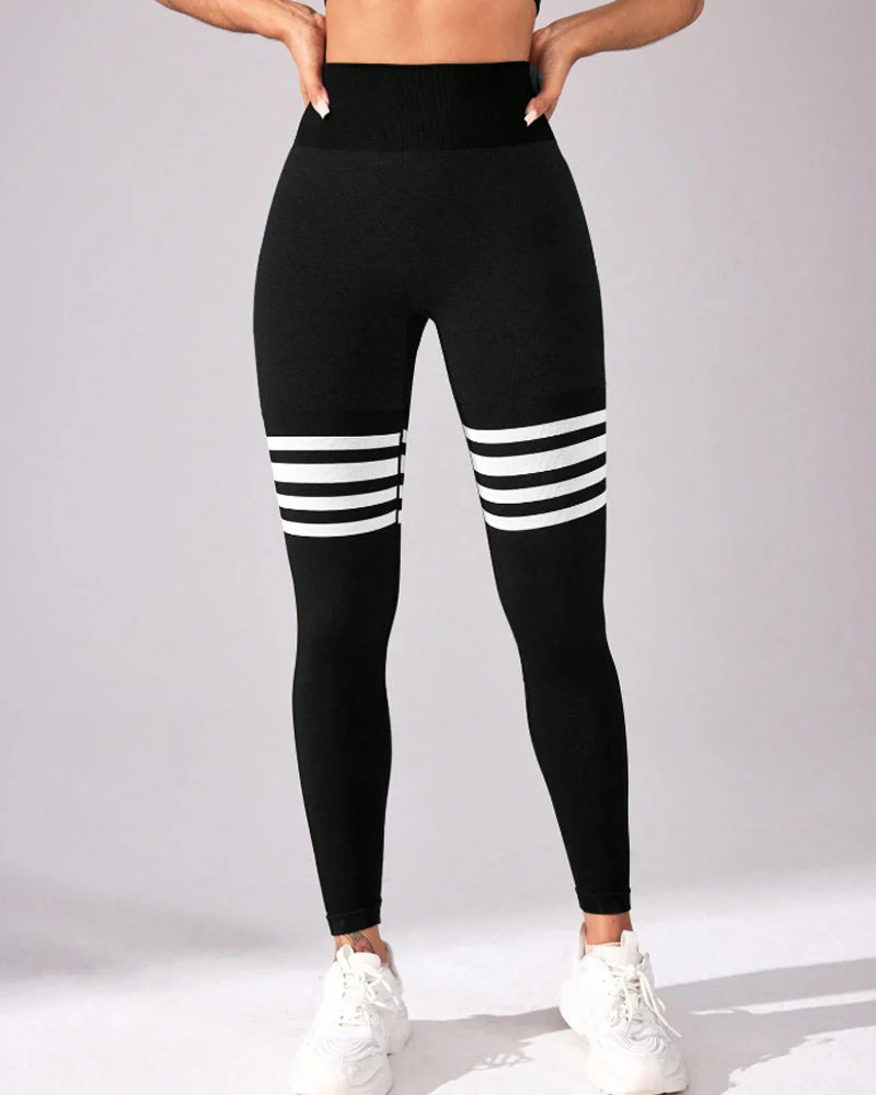Scrunch Thigh-Highs Butt Lifting Workout Leggings - Image 28