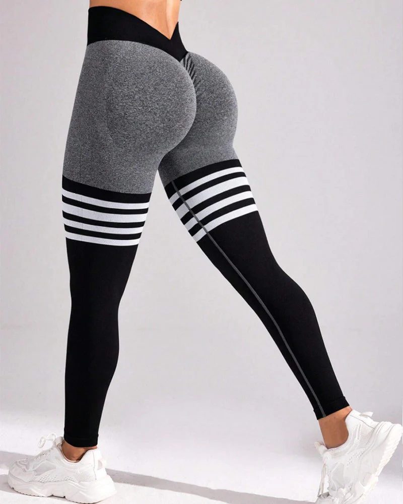 Scrunch Thigh-Highs Butt Lifting Workout Leggings - Image 29