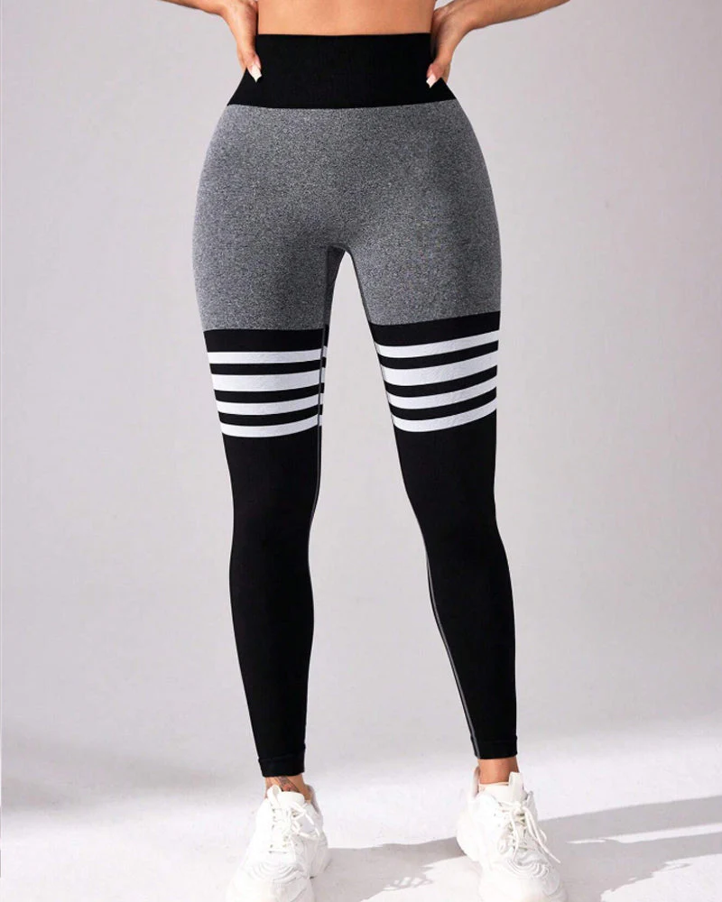 Scrunch Thigh-Highs Butt Lifting Workout Leggings - Image 5