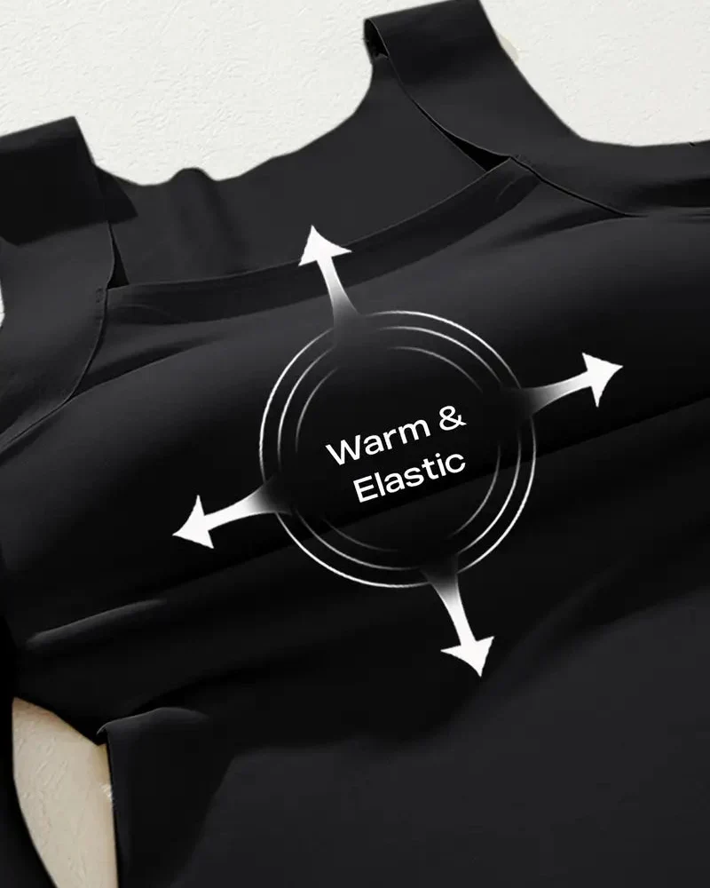 Women's Sleeveless Double-Layer Tank Tops Shaping Vest - Image 9