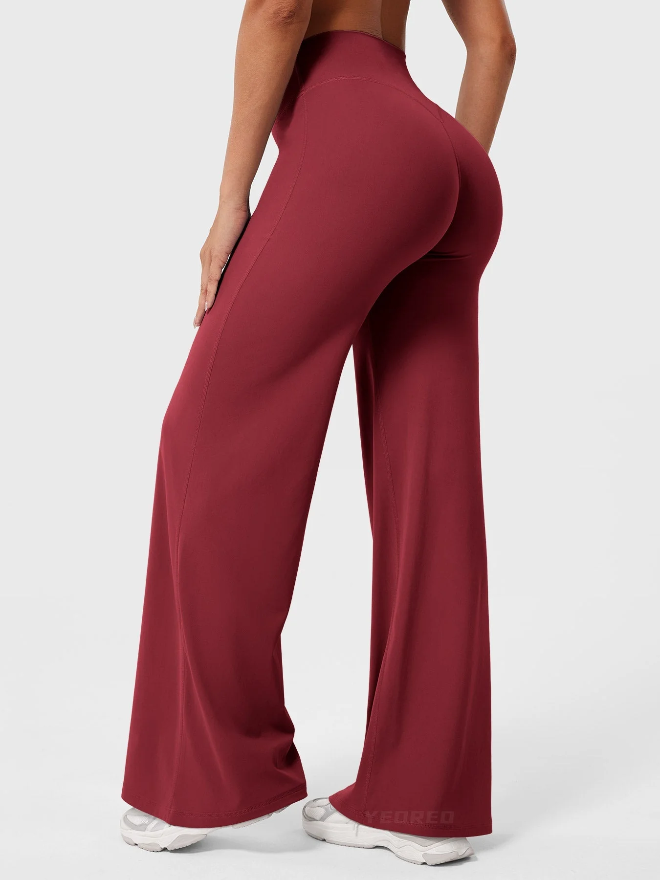 Leggings High-Waist Straight-Leg No Front Seam Buttery Soft Gym Yoga Pants for Women Fitness Tights - Image 10