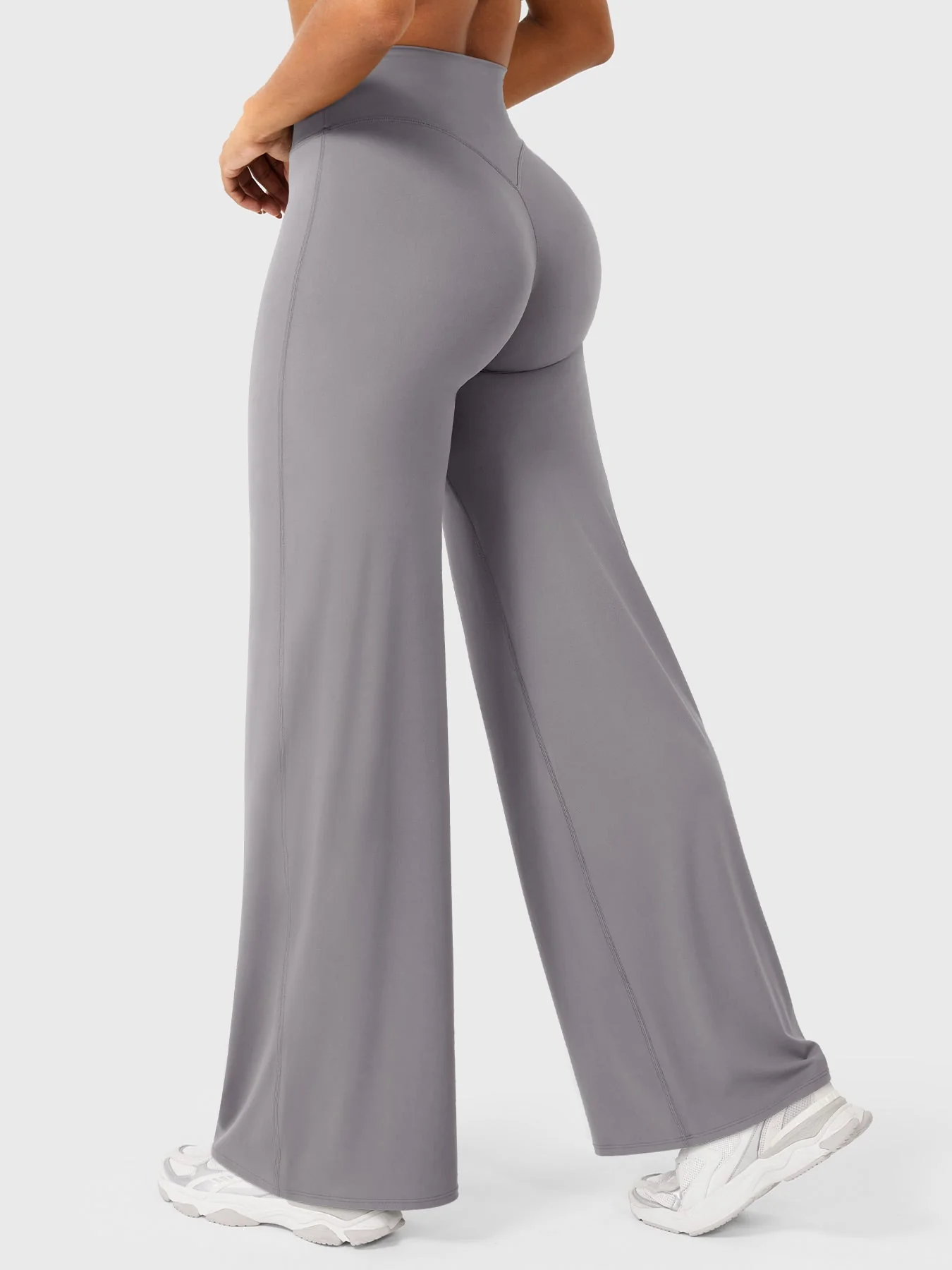 Leggings High-Waist Straight-Leg No Front Seam Buttery Soft Gym Yoga Pants for Women Fitness Tights - Image 113